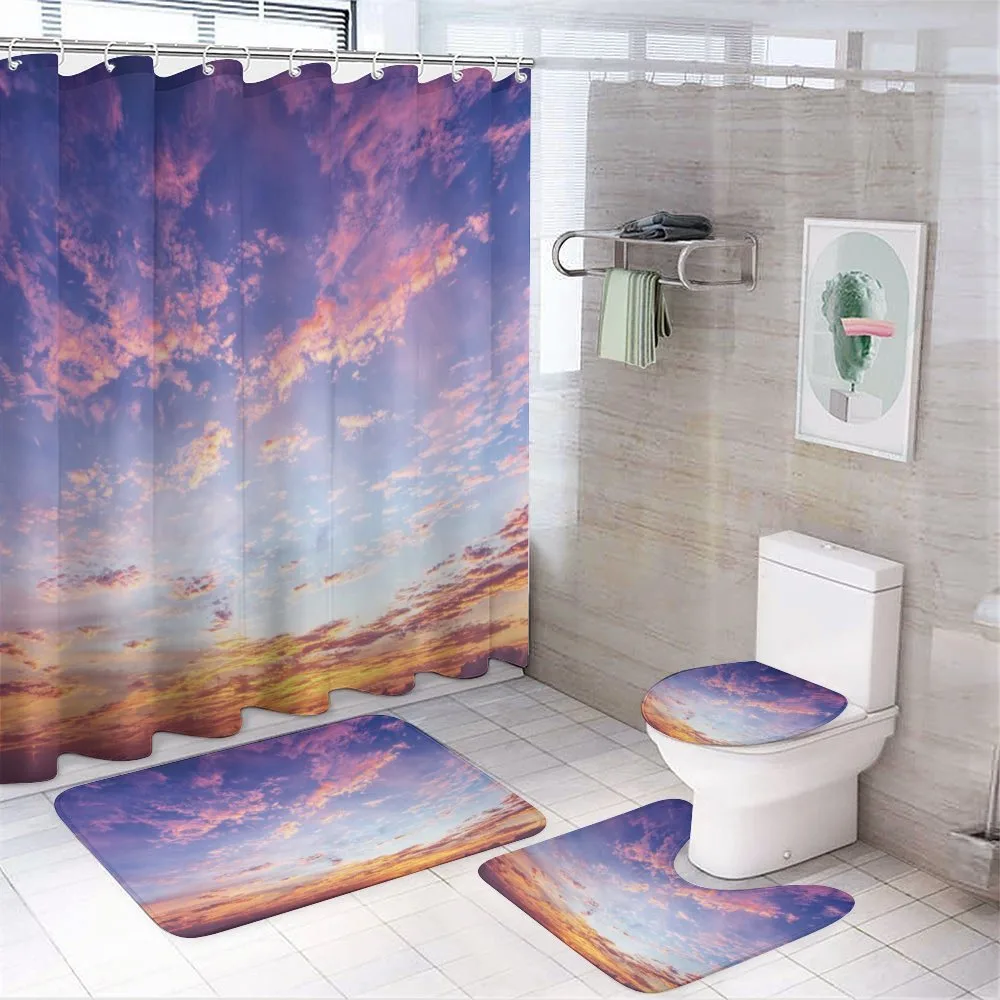 Ethereal Sky — 4-Piece Bathroom Set preview