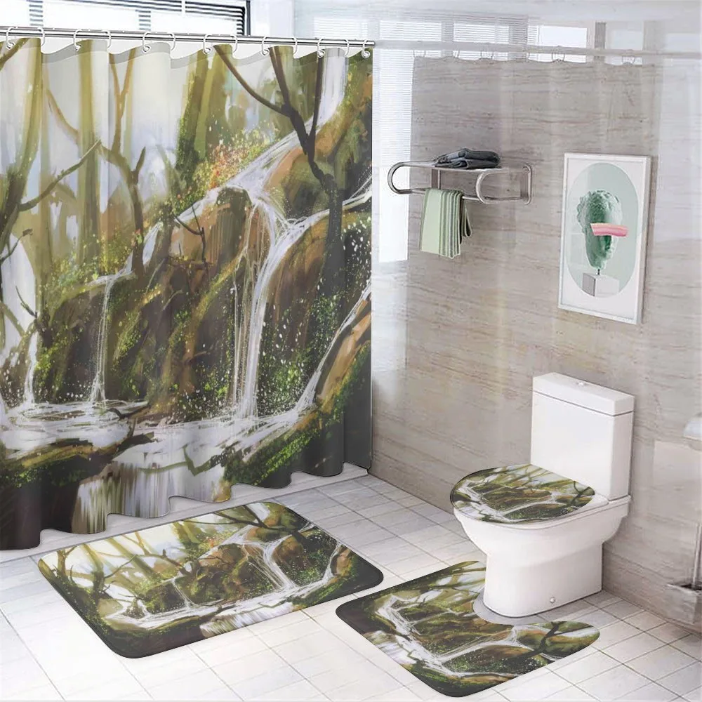 Secret Paradise Paint — 4-Piece Bathroom Set preview