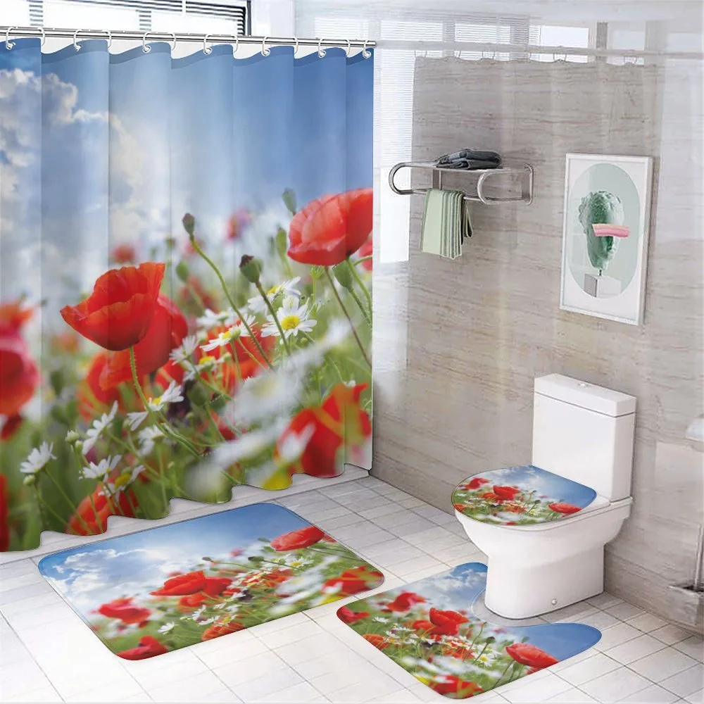 Spring Meadow — 4-Piece Bathroom Set preview