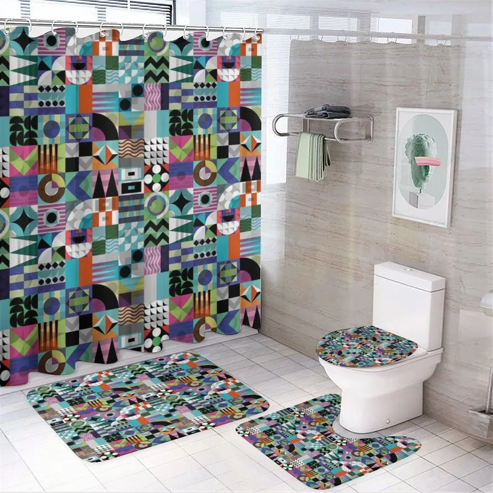 Various 60s Shapes — 4-Piece Bathroom Set preview