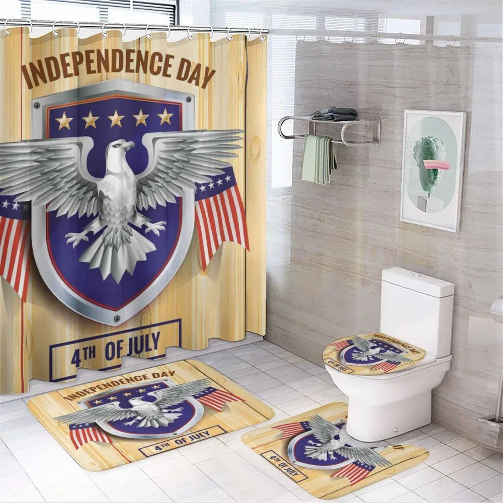 American Bald Eagle — 4-Piece Bathroom Set preview