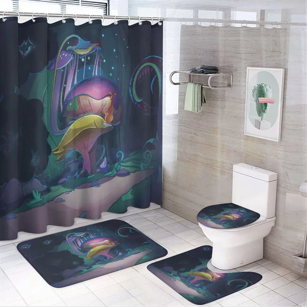 Big Plant — 4-Piece Bathroom Set preview
