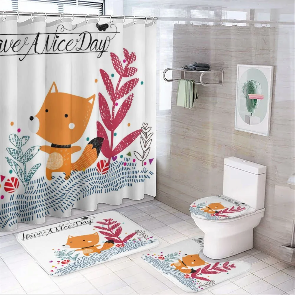 Character Geometric — 4-Piece Bathroom Set preview
