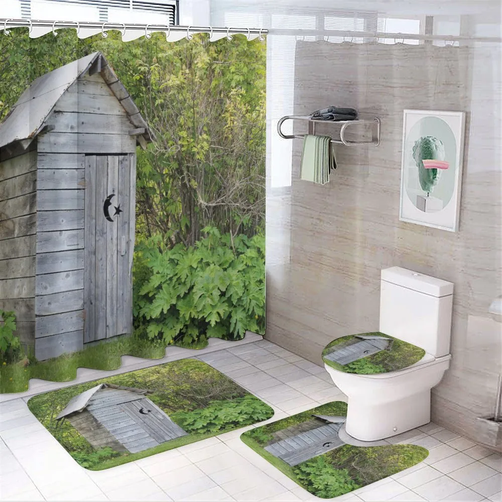 Farm Cottage Forest — 4-Piece Bathroom Set preview