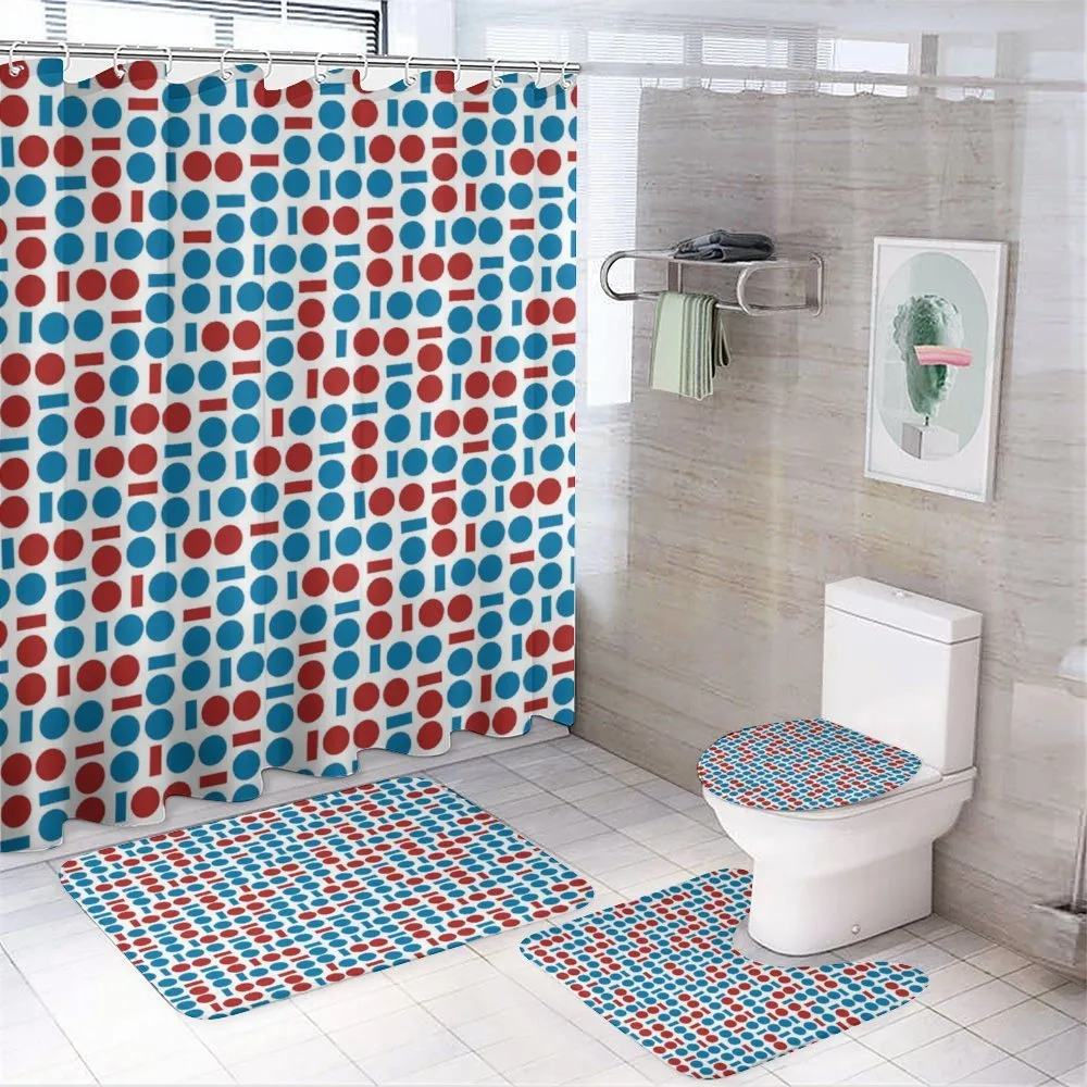 Geometric Modern Forms — 4-Piece Bathroom Set preview