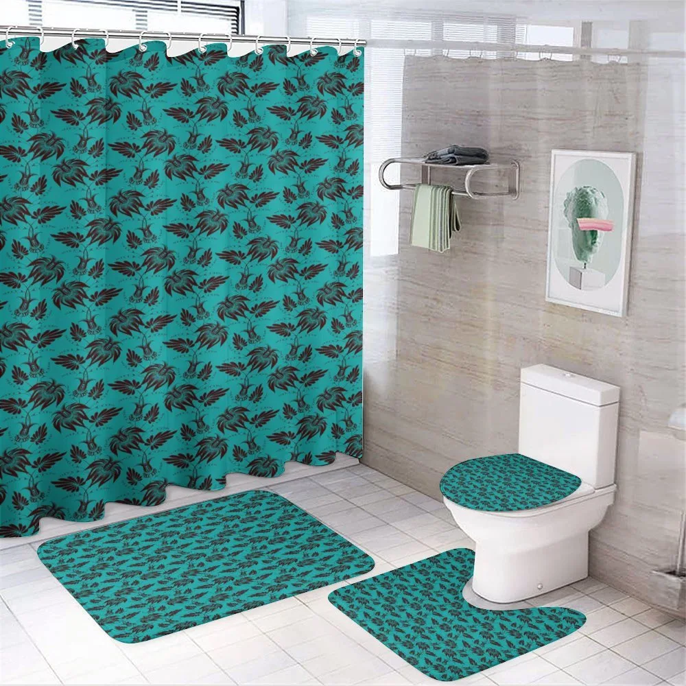 Vintage Flora — 4-Piece Bathroom Set preview