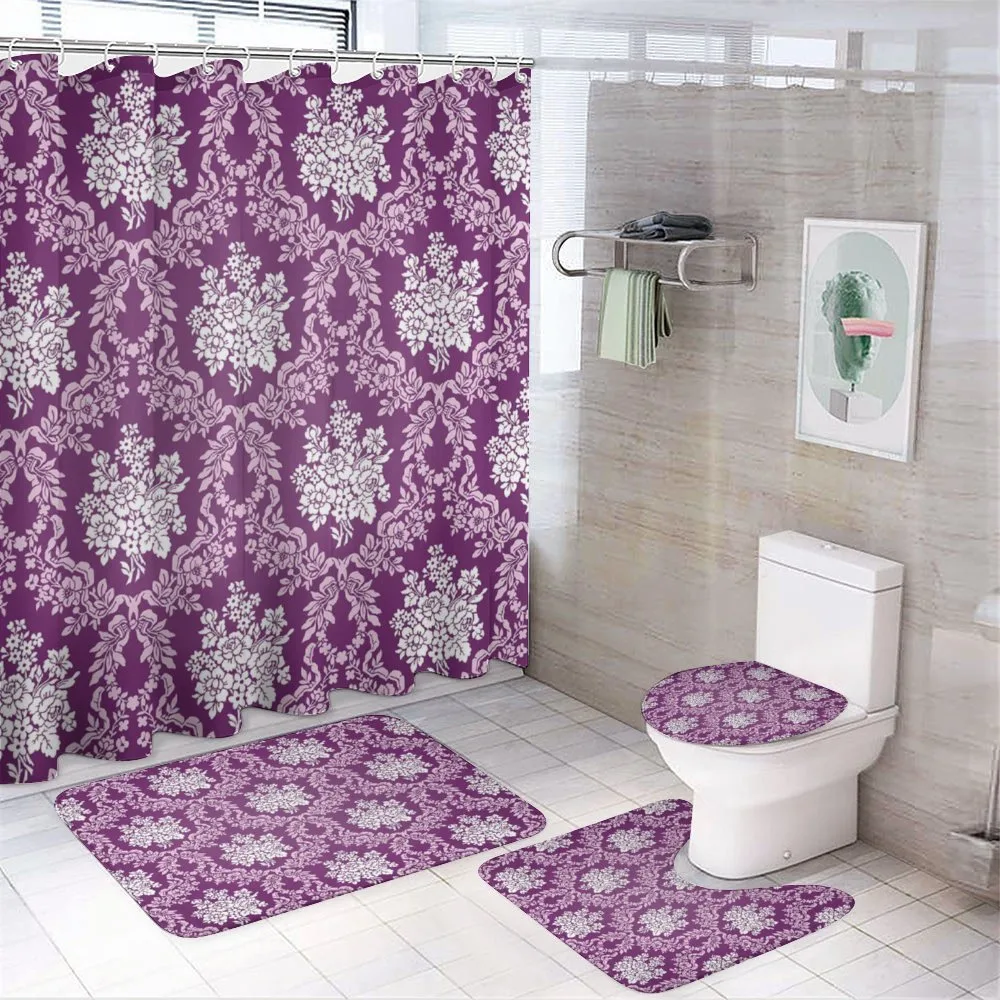 Floral Arrangements 4-Piece Bathroom Set product video