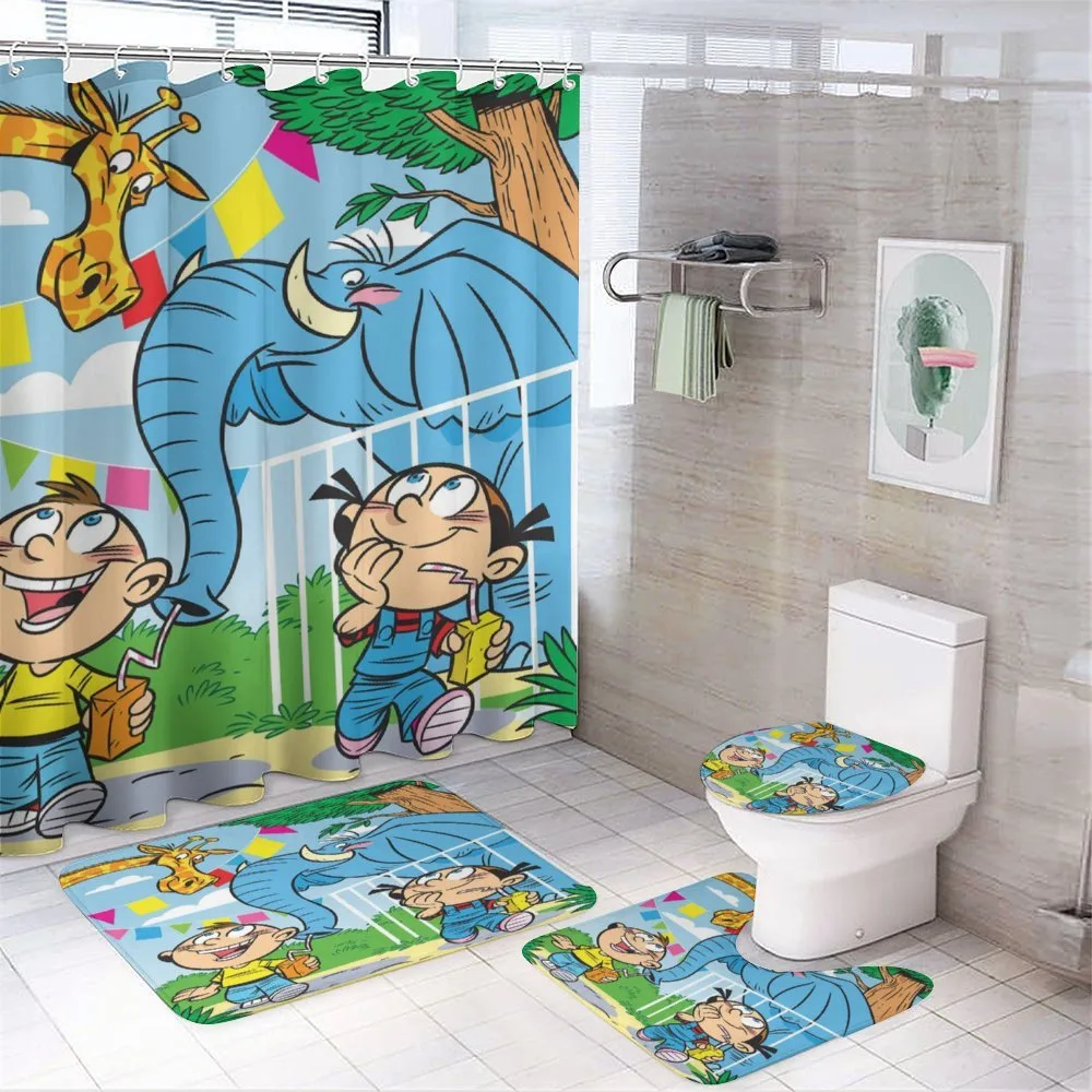 Mischievous Elephant Boy — 4-Piece Bathroom Set preview