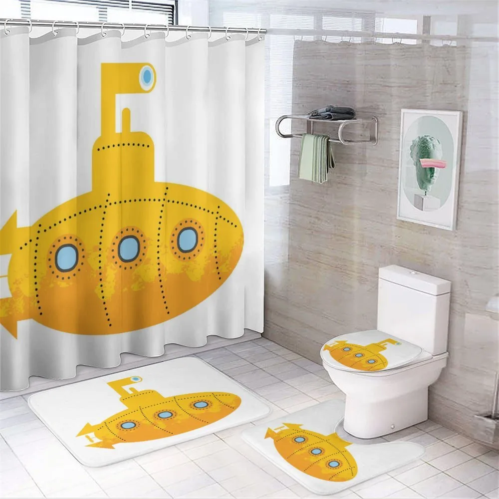 Simple Underwater Vehicle — 4-Piece Bathroom Set preview