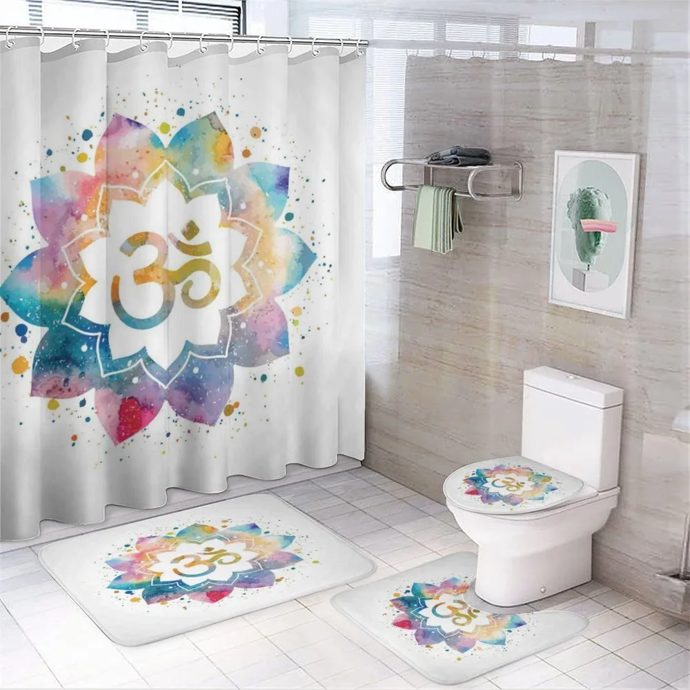 Timeless Sign on Lotus Form — 4-Piece Bathroom Set preview