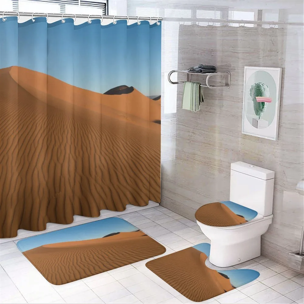 Wind Stains on Sands and Sky — 4-Piece Bathroom Set preview