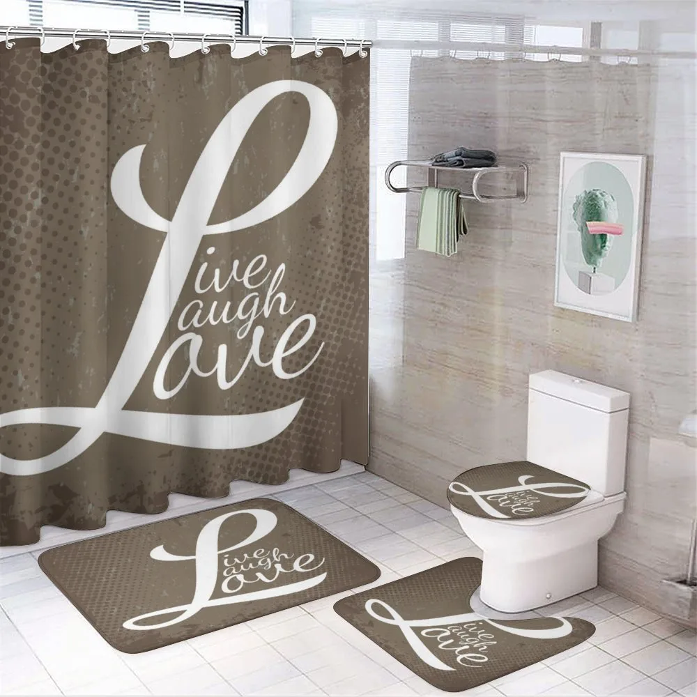 Motivation Word — 4-Piece Bathroom Set preview