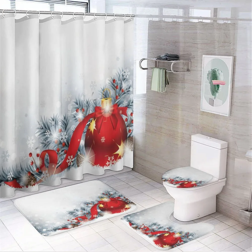 Snow Balls — 4-Piece Bathroom Set preview