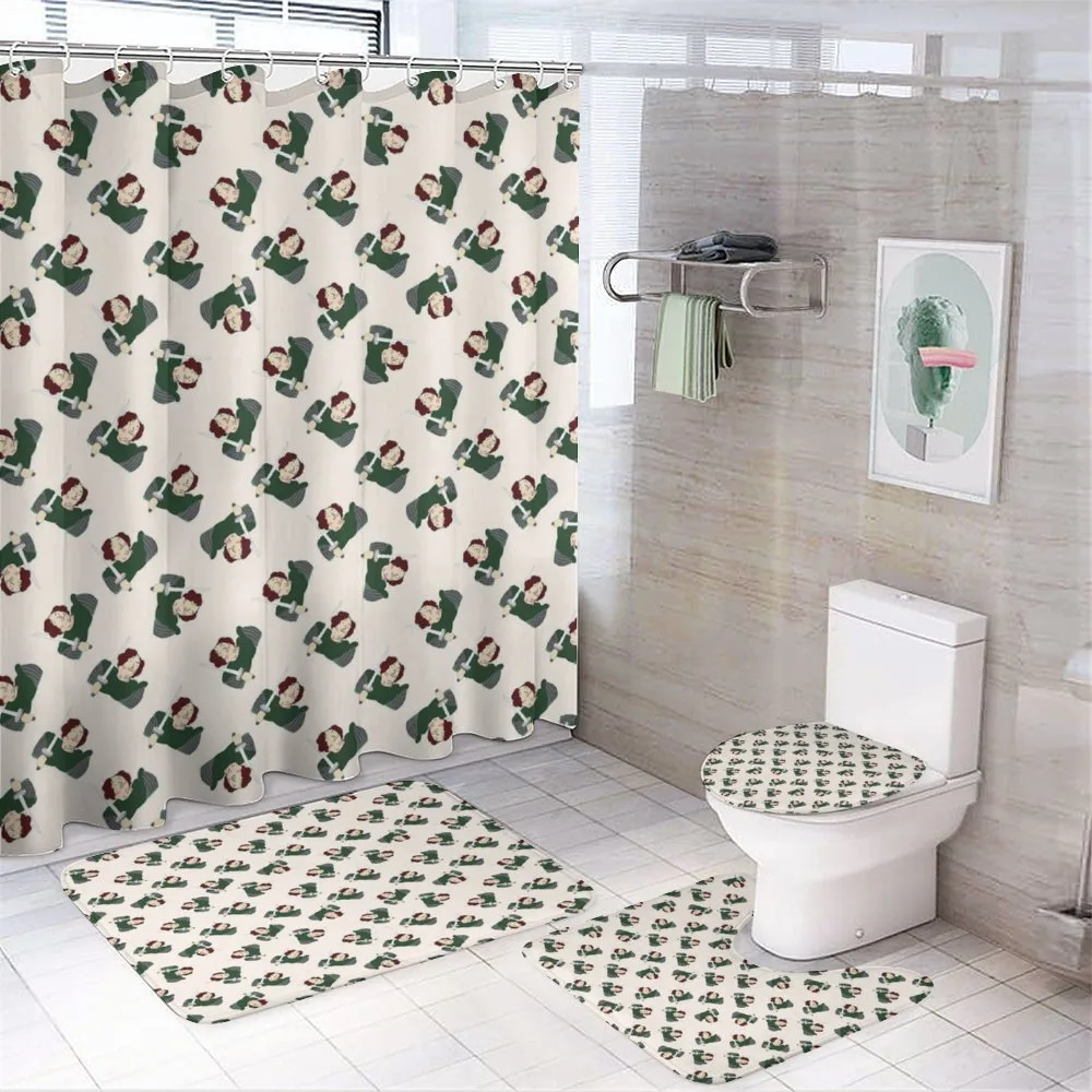 Duke of Britain with Lipstick — 4-Piece Bathroom Set preview