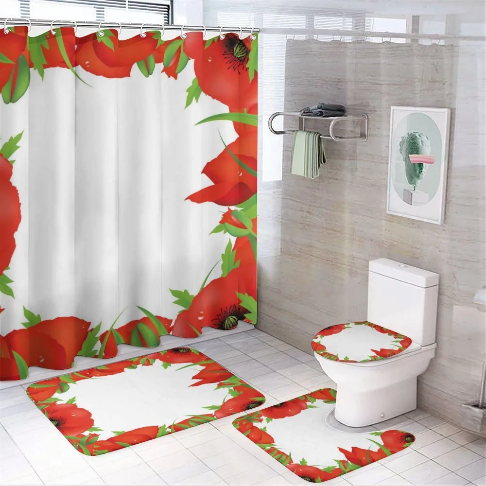 Lively Summer Meadow — 4-Piece Bathroom Set preview