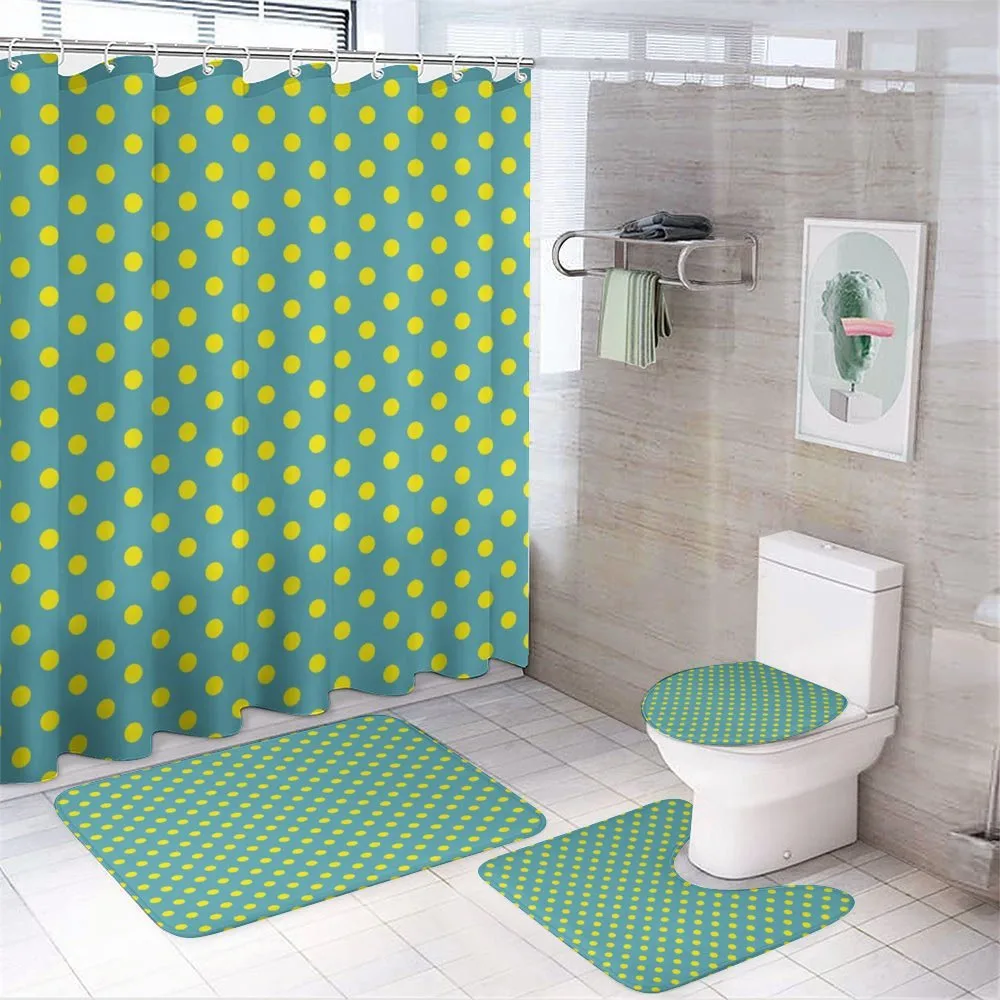 Nostalgic Dots — 4-Piece Bathroom Set preview