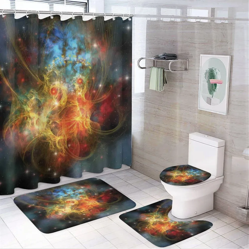 Outer Space Universe — 4-Piece Bathroom Set preview