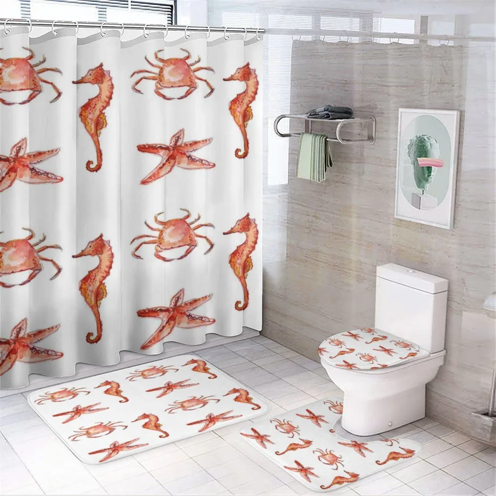 Underwater Sea Ocean — 4-Piece Bathroom Set preview