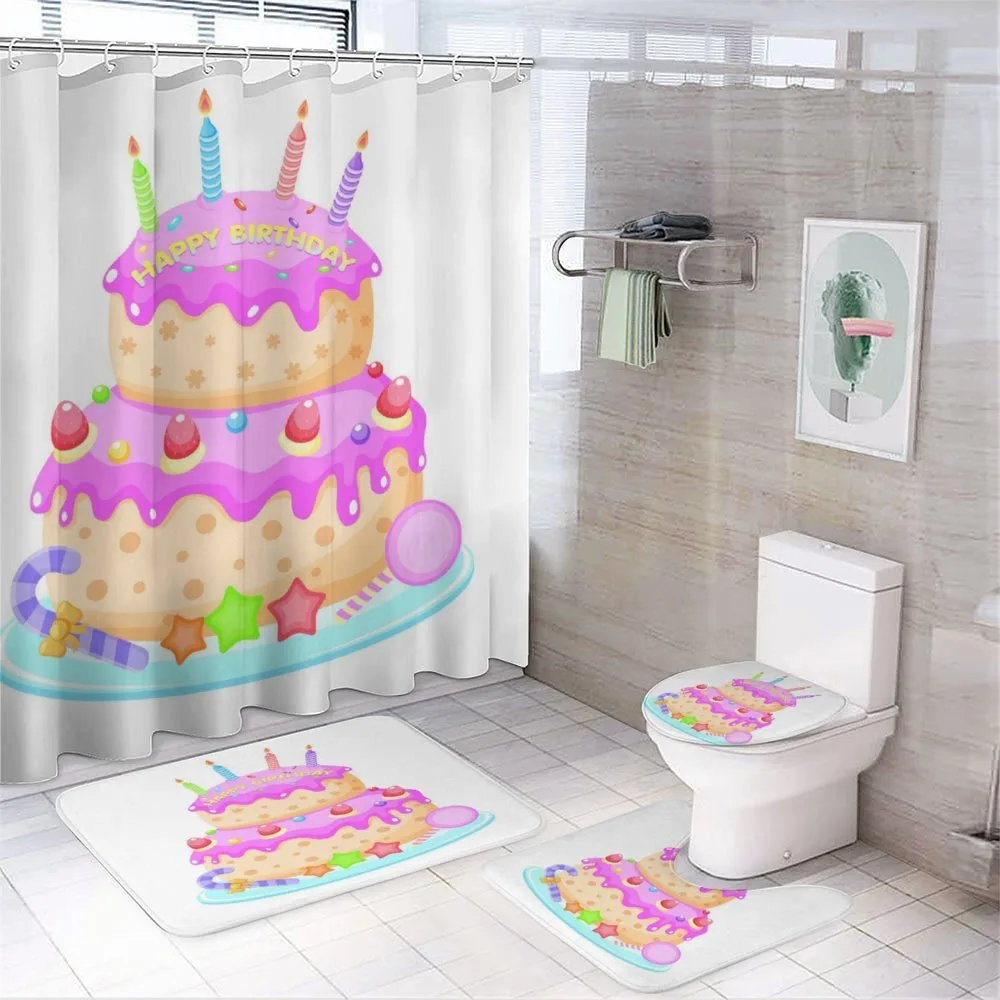 Candles and Candies — 4-Piece Bathroom Set preview