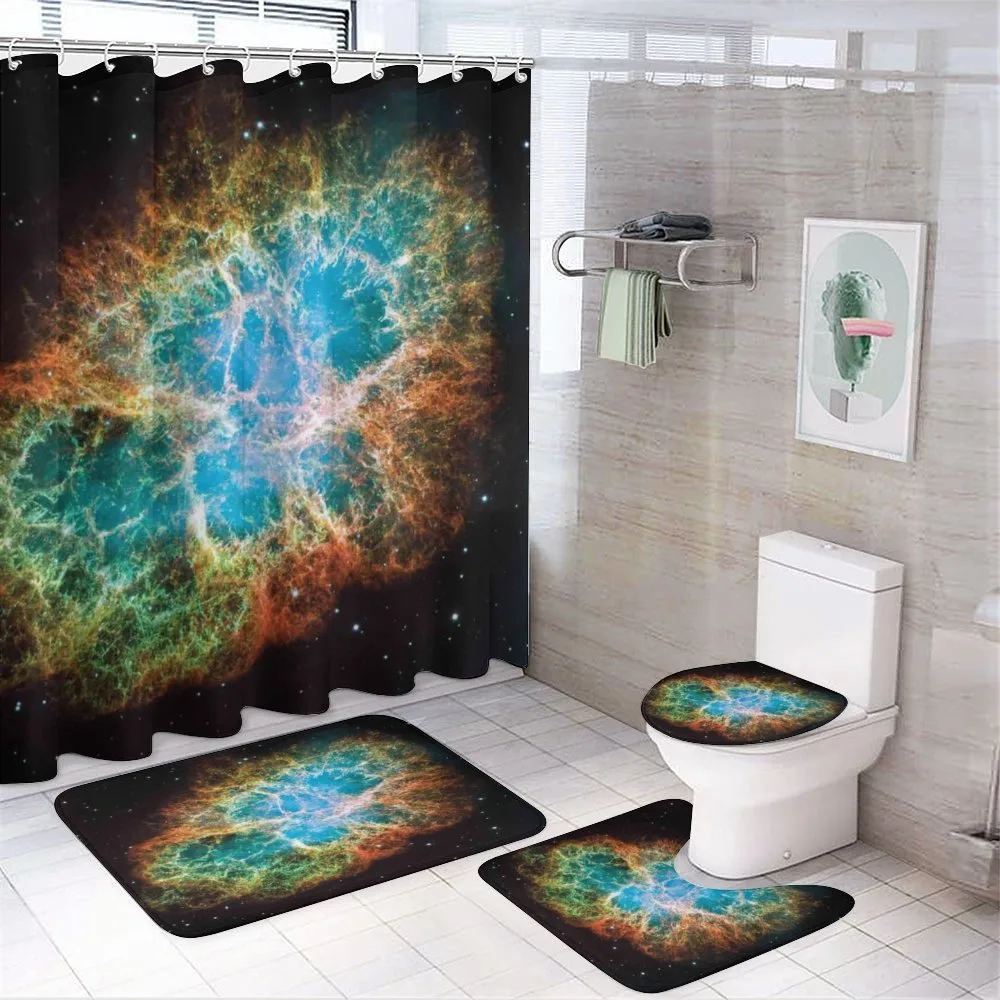 Supernova Stars Cosmos — 4-Piece Bathroom Set preview