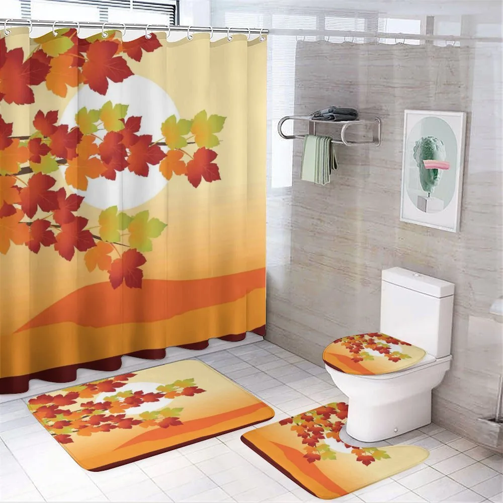 Maple Tree Branches — 4-Piece Bathroom Set preview