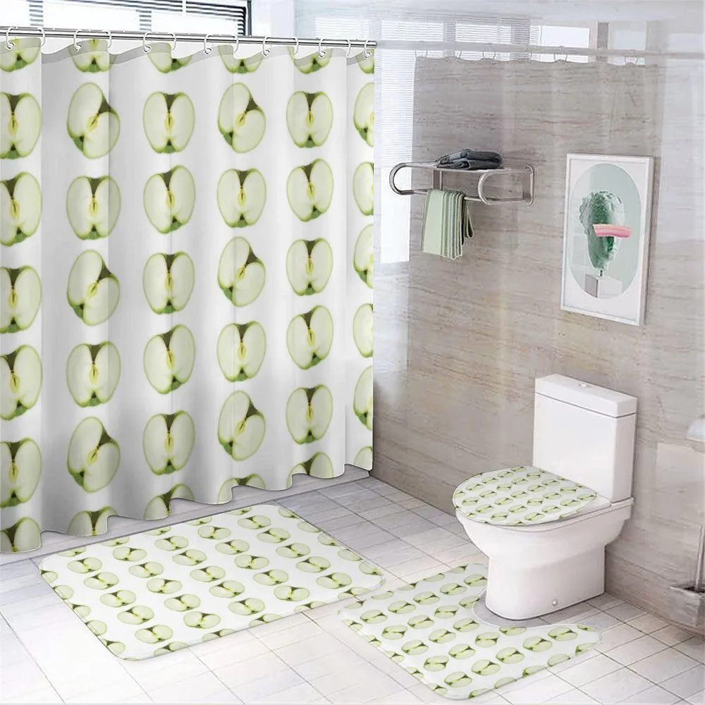 Orchard Produce Halves — 4-Piece Bathroom Set preview