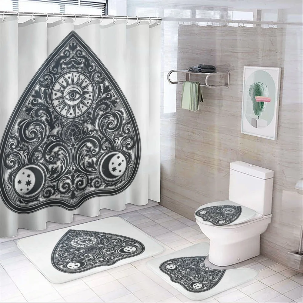 Upside down Shape 4-Piece Bathroom Set product video