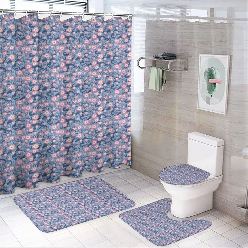 Art Deco Scale — 4-Piece Bathroom Set preview