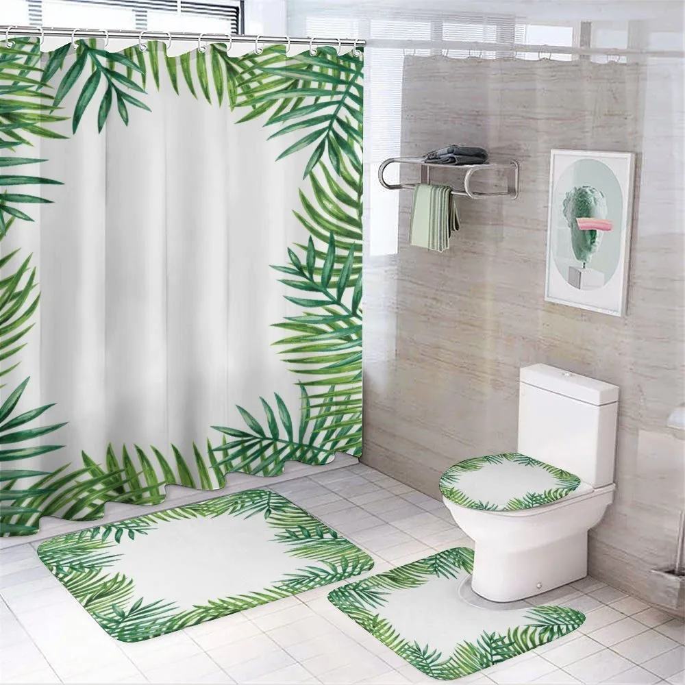 Fresh Botany Art — 4-Piece Bathroom Set preview