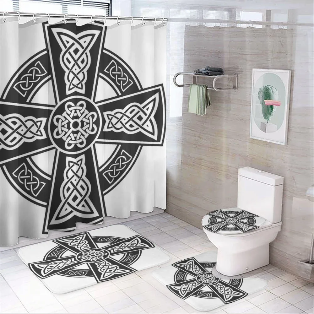 Medieval Heraldic Sign — 4-Piece Bathroom Set preview