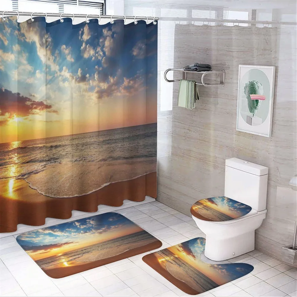 Sea Honeymoon Travel — 4-Piece Bathroom Set preview