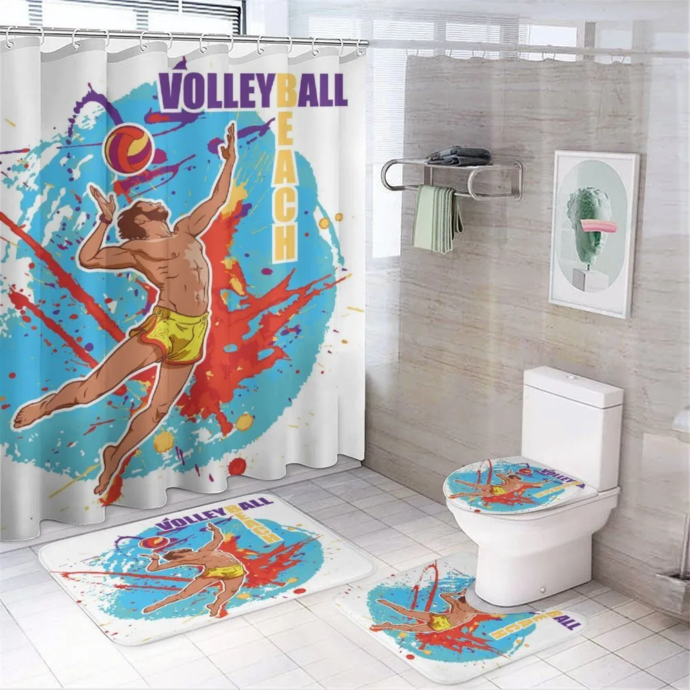 Ball in Beach — 4-Piece Bathroom Set preview