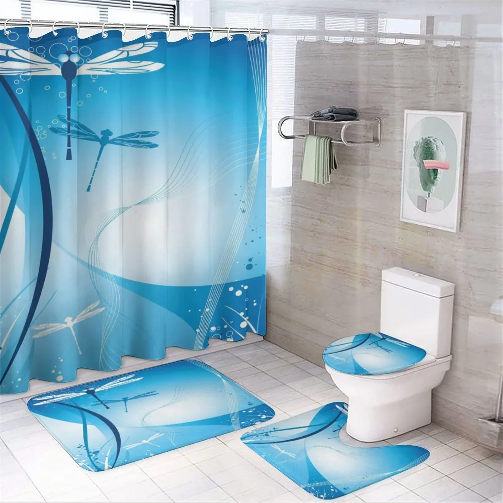 Underwater Sea Life — 4-Piece Bathroom Set preview