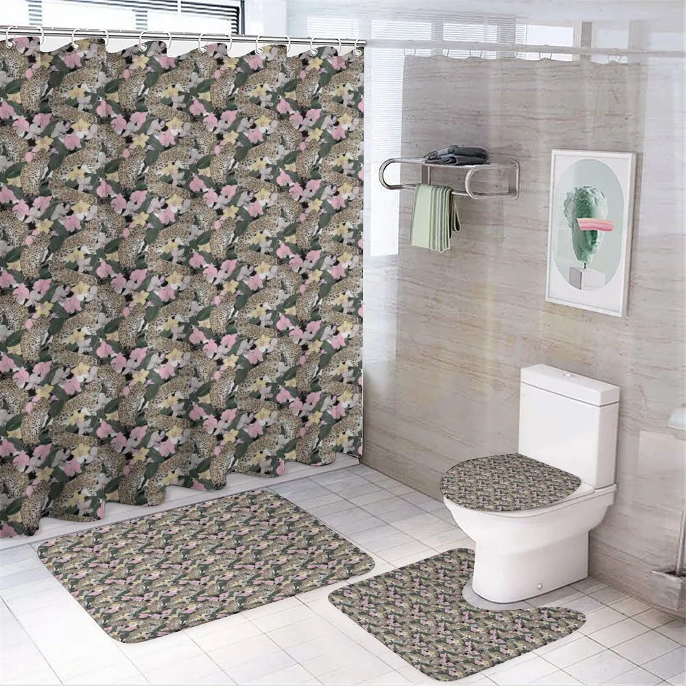 Exotic Orchids Jaguars — 4-Piece Bathroom Set preview