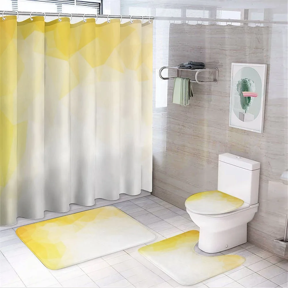 Fractal Mosaic — 4-Piece Bathroom Set preview