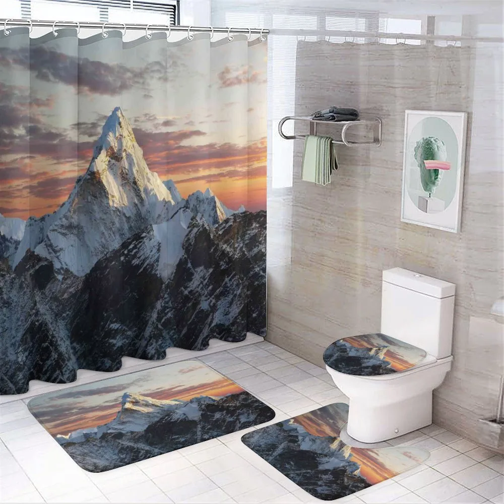 Mountain Nepal Everest — 4-Piece Bathroom Set preview