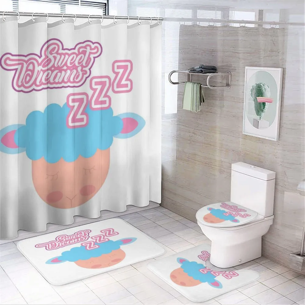 Cartoon Animal — 4-Piece Bathroom Set preview