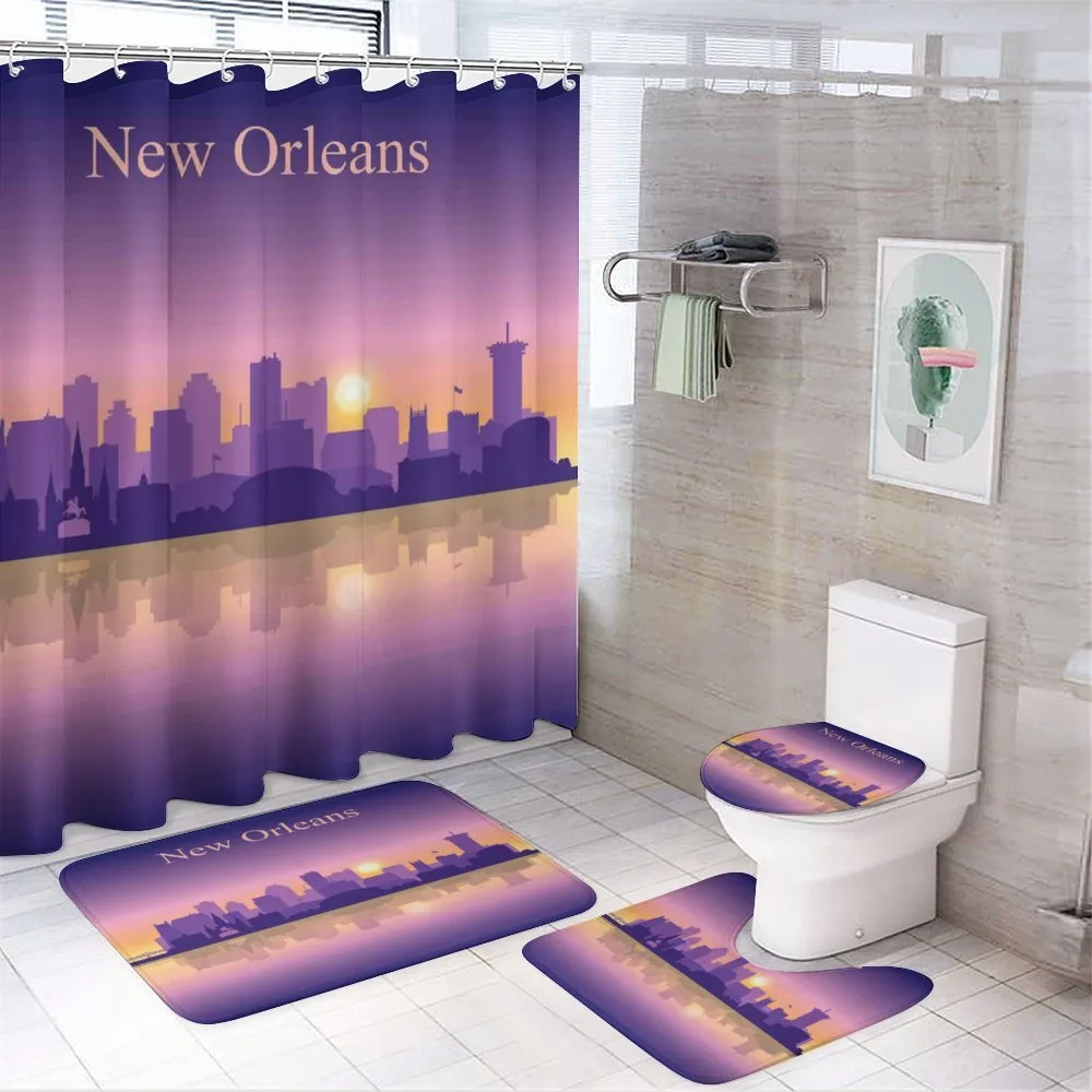 City Architecture — 4-Piece Bathroom Set preview