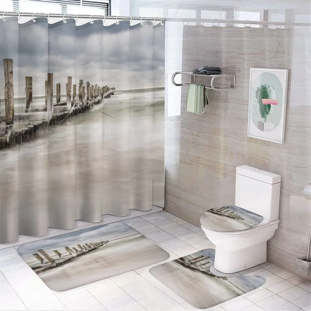 Groyne Zingst Germany — 4-Piece Bathroom Set preview