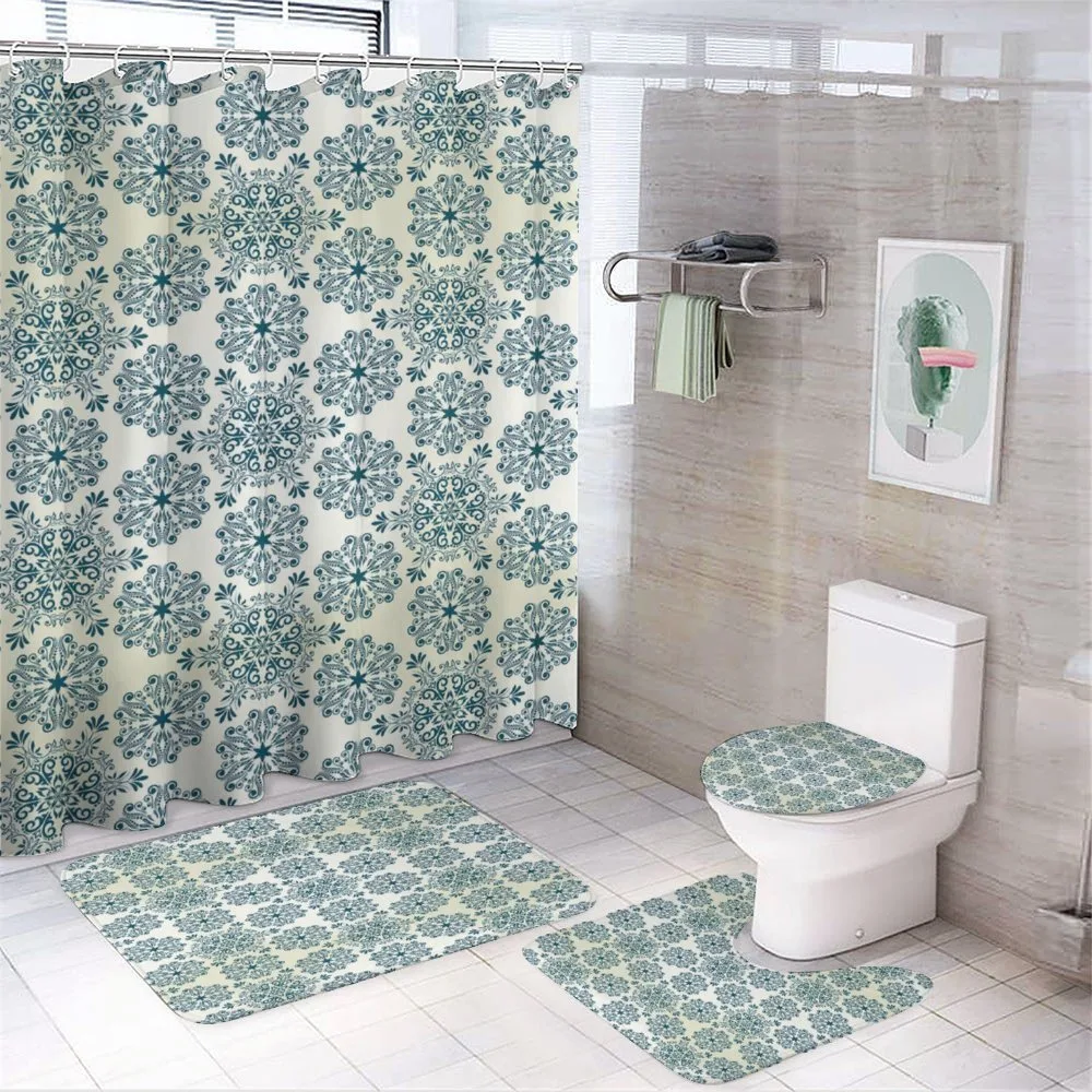 Mandala Style — 4-Piece Bathroom Set preview