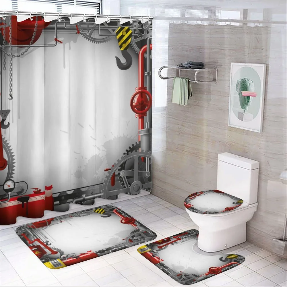 Pipes Meters — 4-Piece Bathroom Set preview