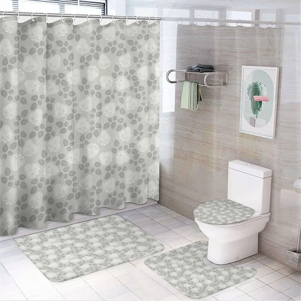 Romantic Rose Revival — 4-Piece Bathroom Set preview