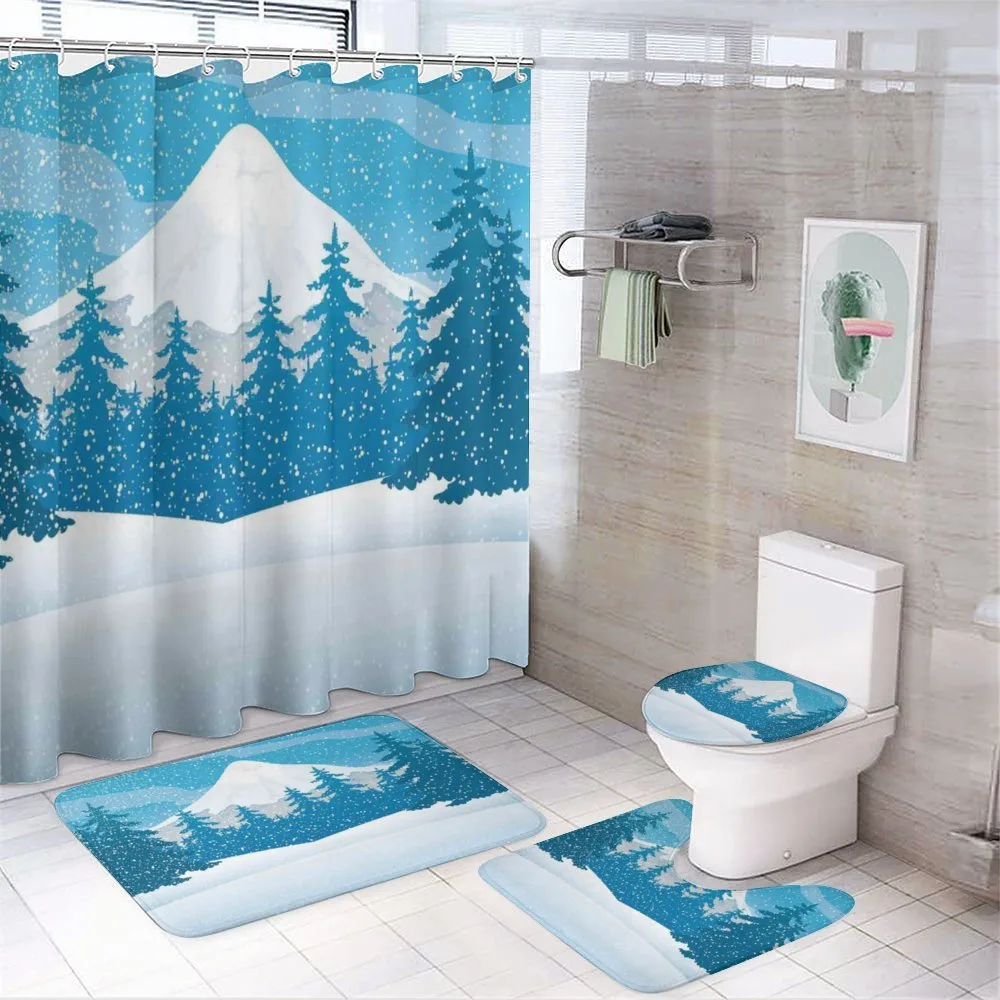 Mountain Forest — 4-Piece Bathroom Set preview