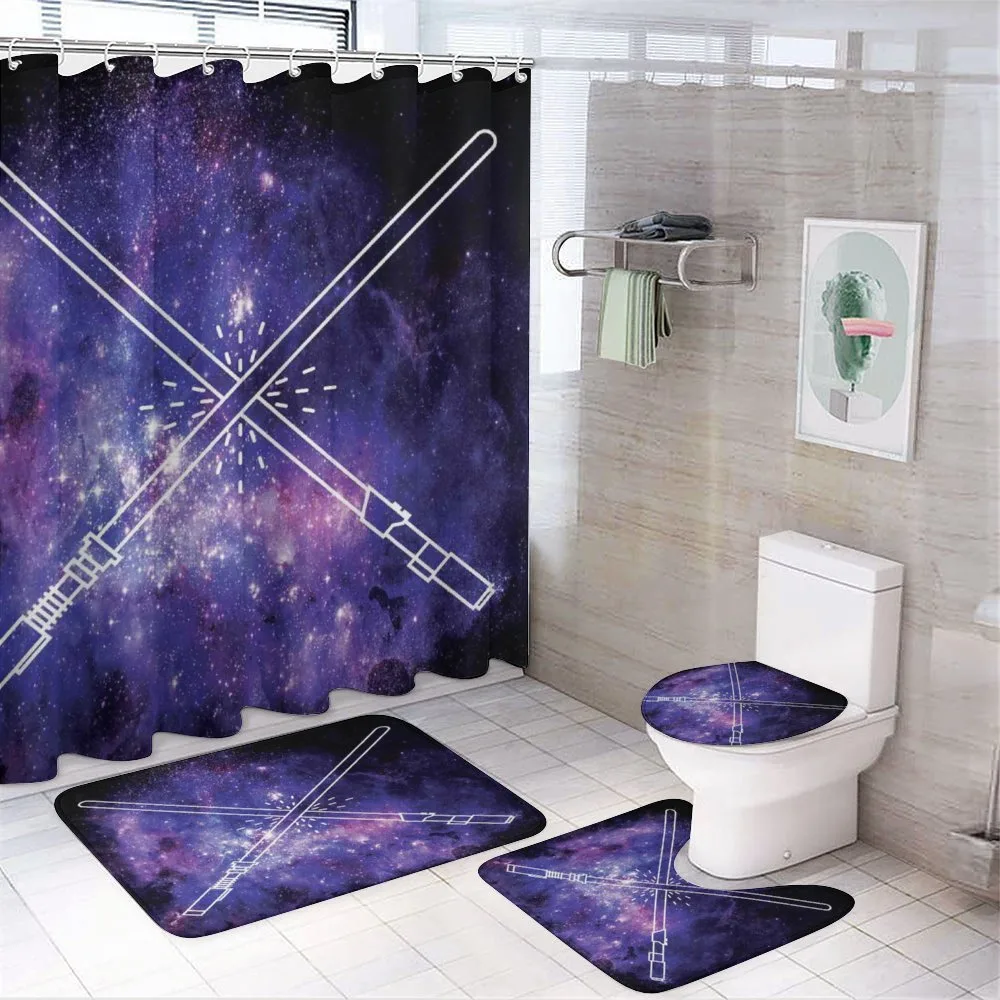 Outer Space Fantasy — 4-Piece Bathroom Set preview