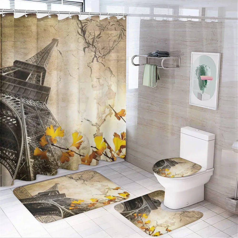 Romantic Love Fall — 4-Piece Bathroom Set preview