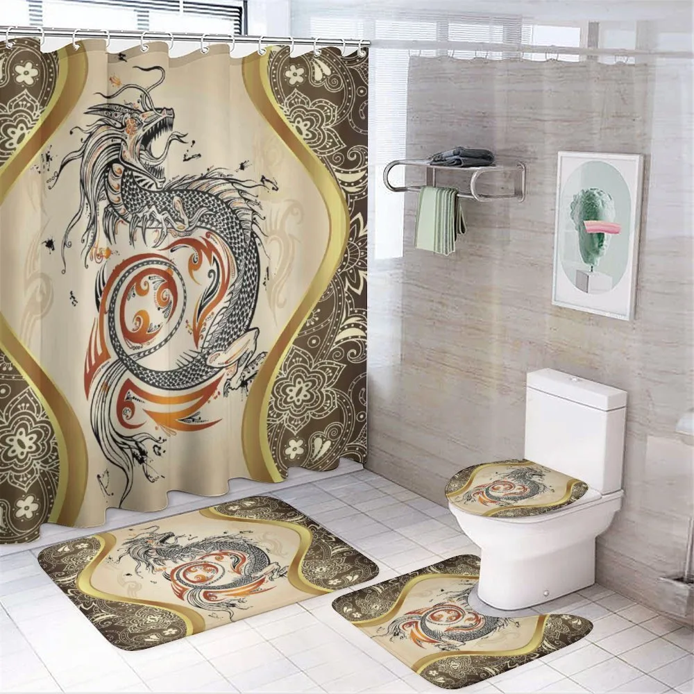 Serpent Mythological — 4-Piece Bathroom Set preview