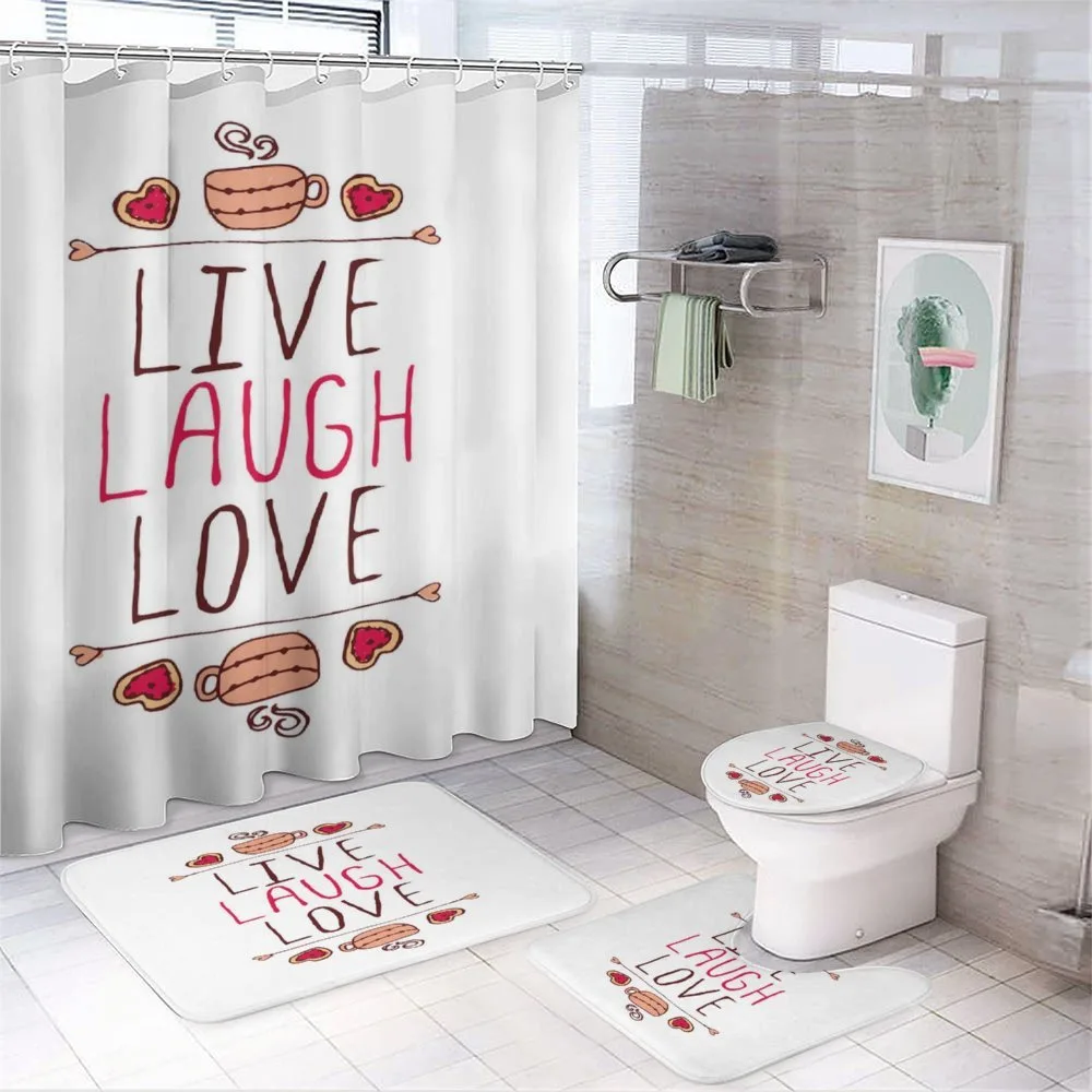 Teacup Cookies 4-Piece Bathroom Set product video
