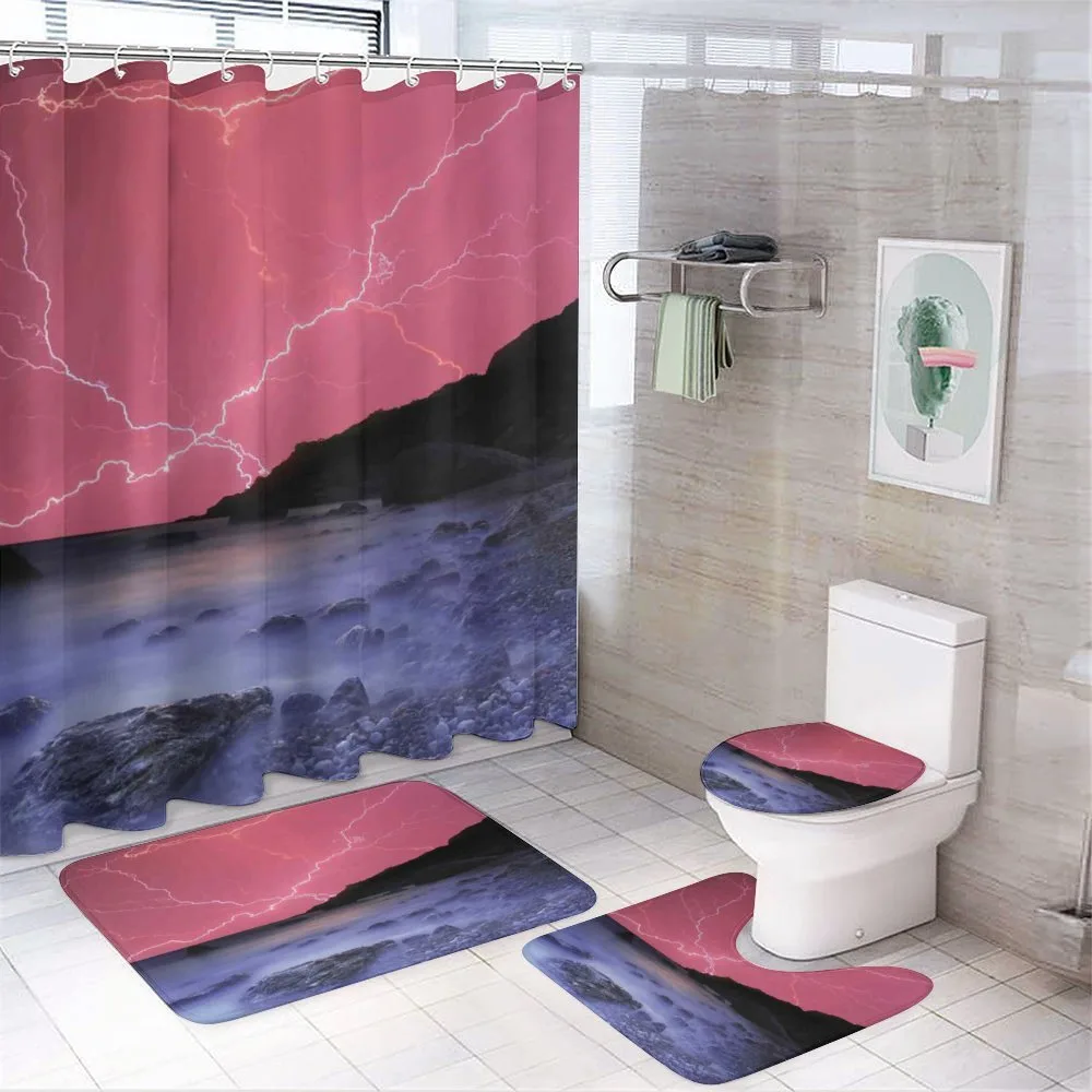Thunderstorm Phenomena — 4-Piece Bathroom Set preview