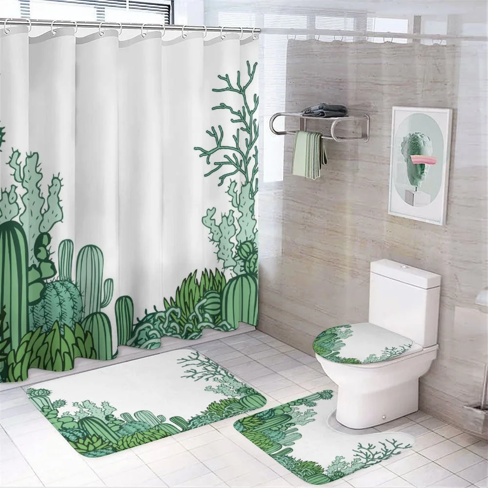 Arizona Doodle Desert — 4-Piece Bathroom Set preview