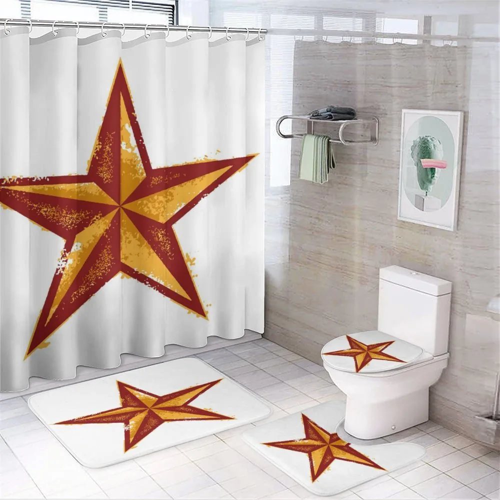 Grunge Retro — 4-Piece Bathroom Set preview